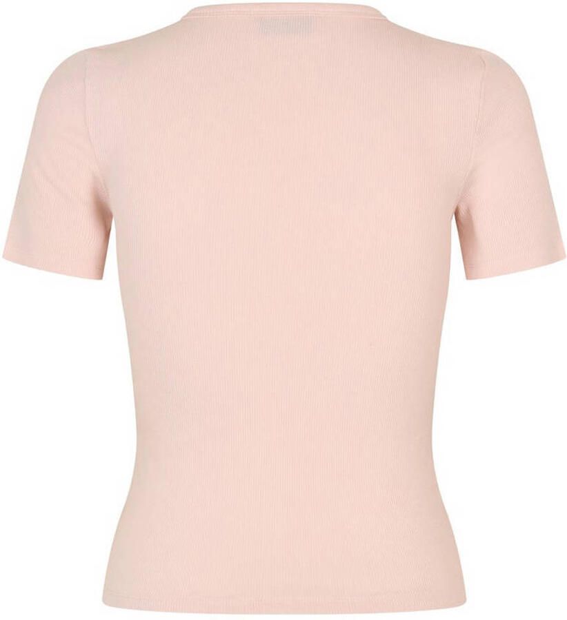 MODSTRÖM Modström Dames Tops & T-shirts Igormd Short T-shirt Lichtroze - Foto 5