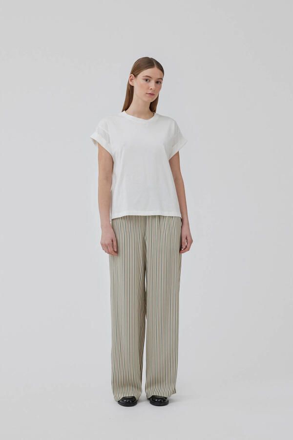 MODSTRÖM Modström Dames Tops & T-shirts Brazilmd Short T-shirt Wit - Foto 5