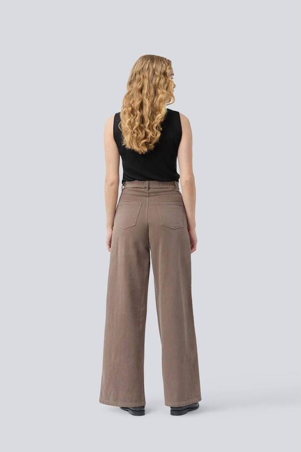 MODSTRÖM Modström Dames Jeans Princessnd Pants Bruin - Foto 6