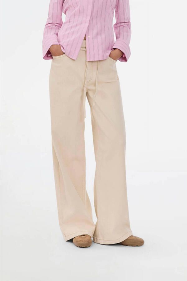 MODSTRÖM Modström Dames Jeans Isoldemd Solid Pants Zand - Foto 5