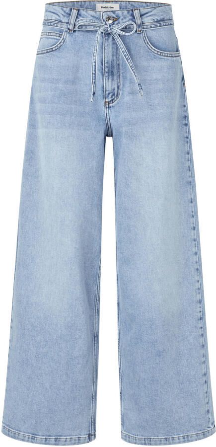 MODSTRÖM Modström Dames Jeans Isoldemd Solid Pants Lichtblauw - Foto 6