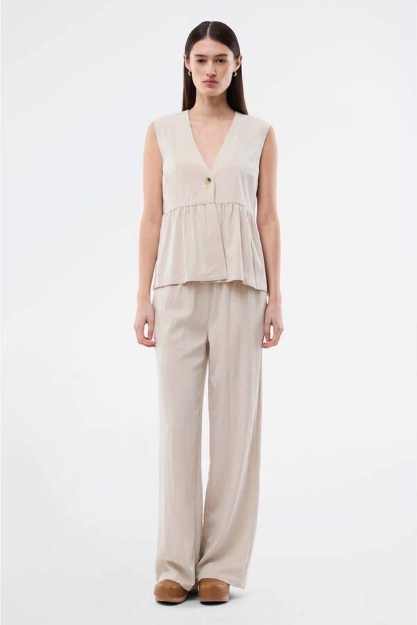 Modström top beige