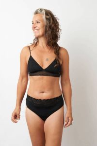 Moodies Undies menstruatieslip Heavy zwart