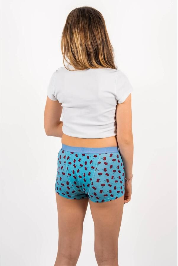Moodies Undies boyshort menstruatieslip super blauw - Foto 3