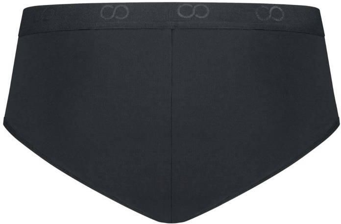 Moodies Undies medium absorberende hipster menstruatieslip zwart