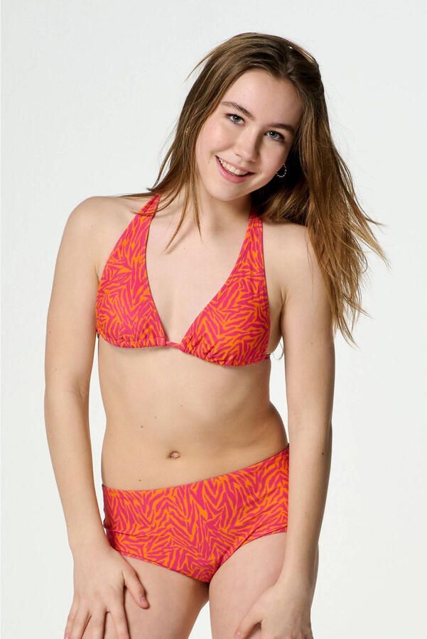 Moodies Undies menstruatie bikini-boxer light medium oranje