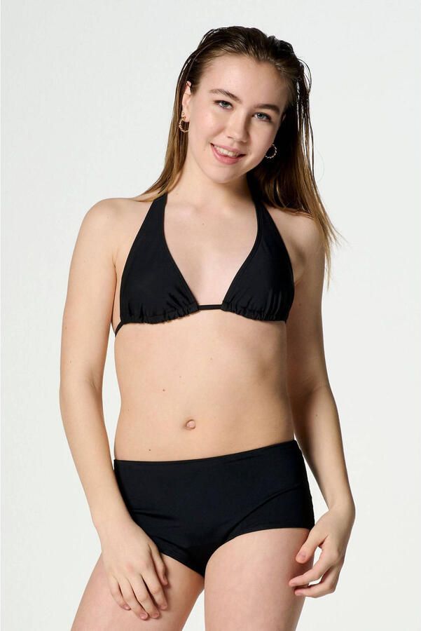 Moodies Undies menstruatie bikini-boxer light medium zwart