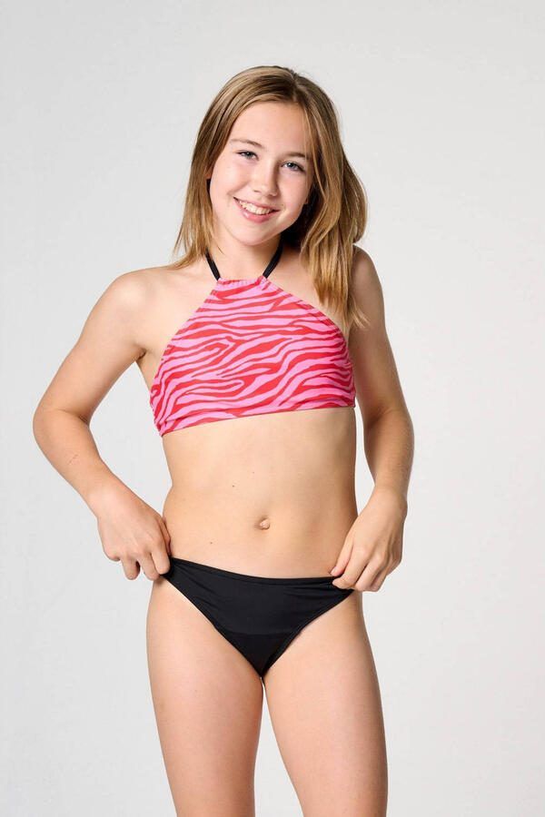 Moodies Undies menstruatie bikinibroekje light medium zwart