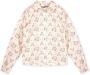 Moodstreet blouse met all over print roze Meisjes Katoen Klassieke kraag 110 116 - Thumbnail 2
