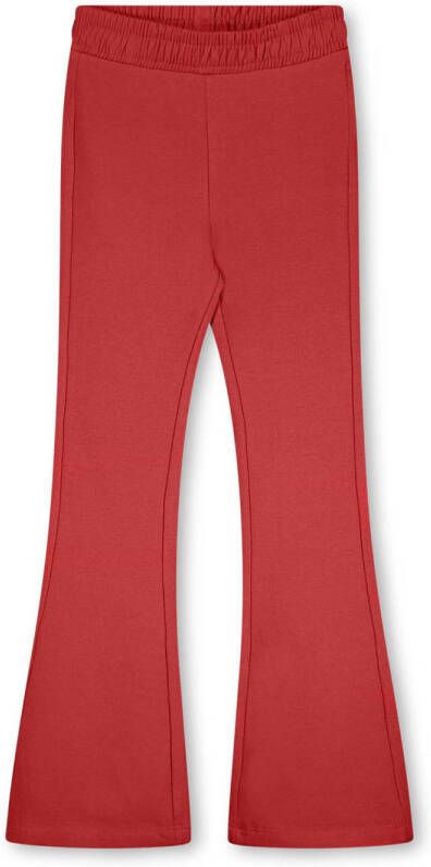 Moodstreet flared broek rood Meisjes Katoen (duurzaam) 98 104