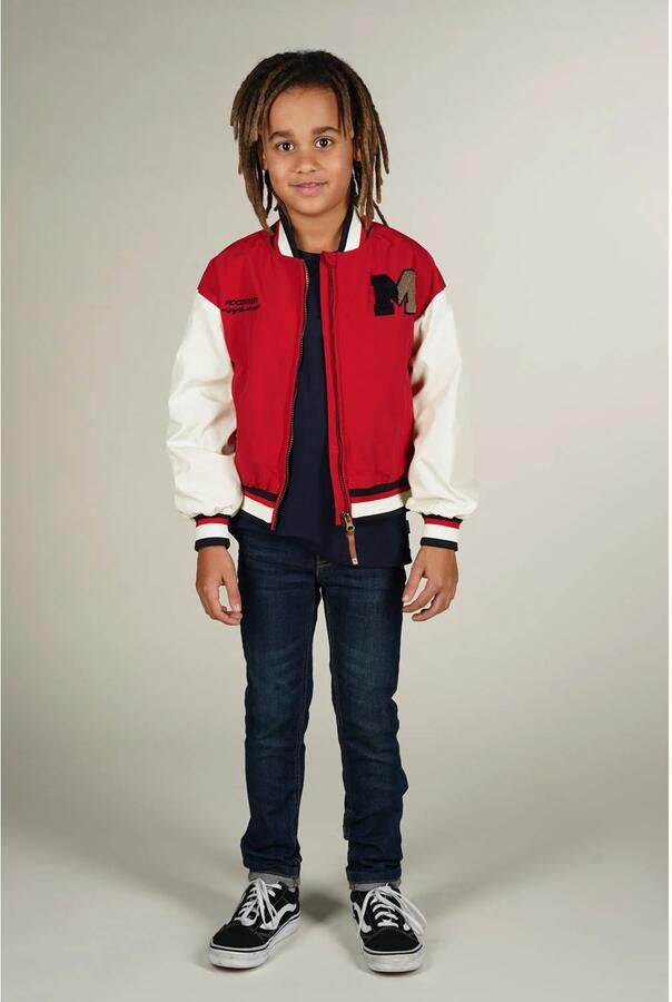 MOODSTREET Jongens Jassen Jonas Bomber Rood - Foto 5