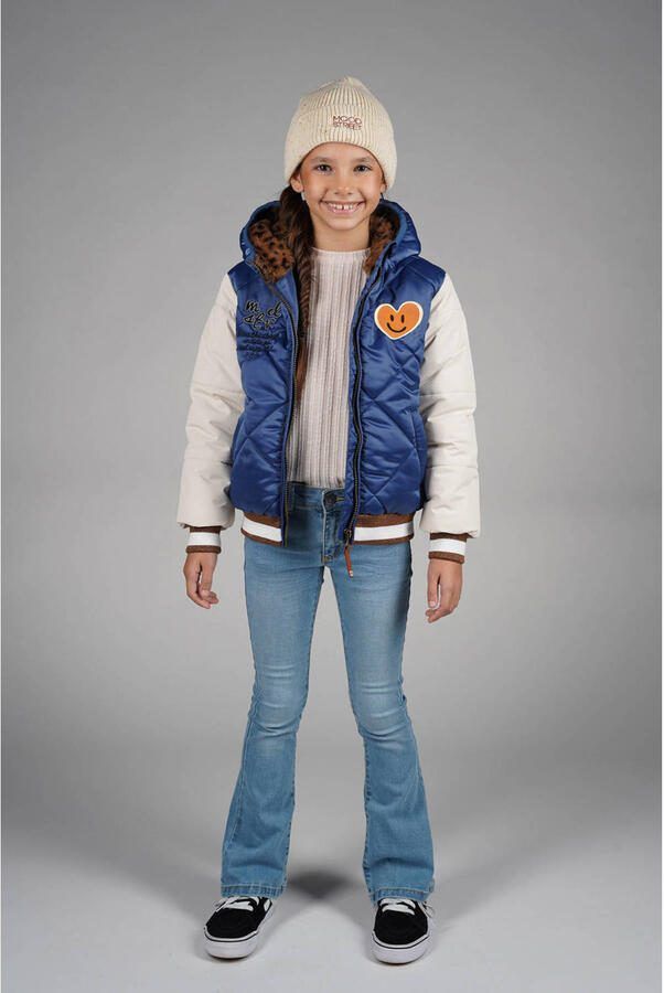Moodstreet bomberjack winter blauw