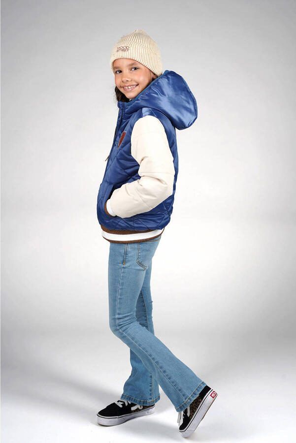 Moodstreet bomberjack winter blauw - Foto 3