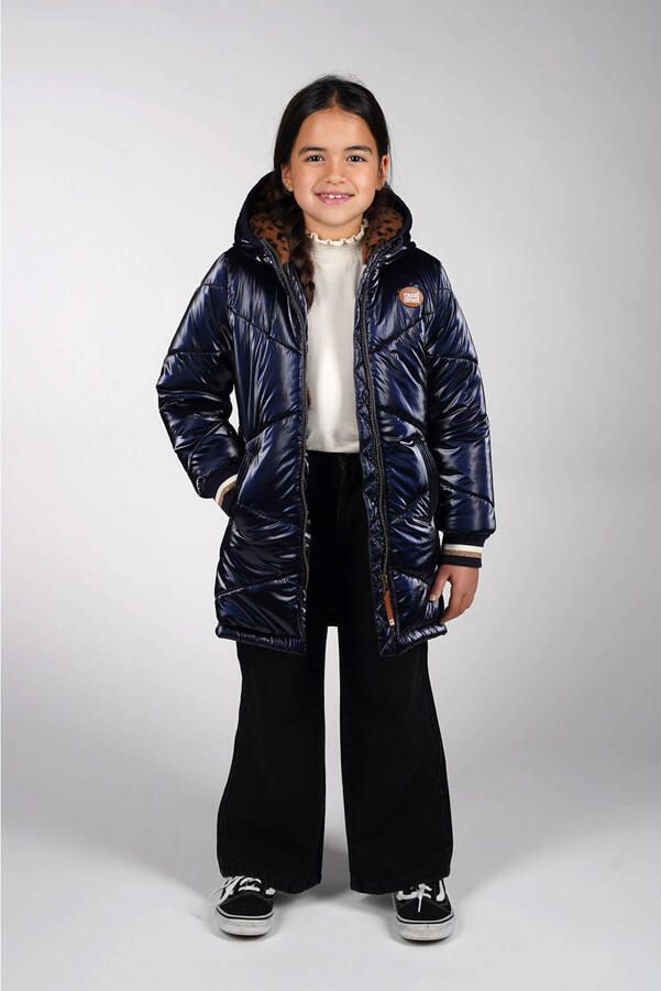 MOODSTREET Meisjes Jassen Jaira Donkerblauw - Foto 4