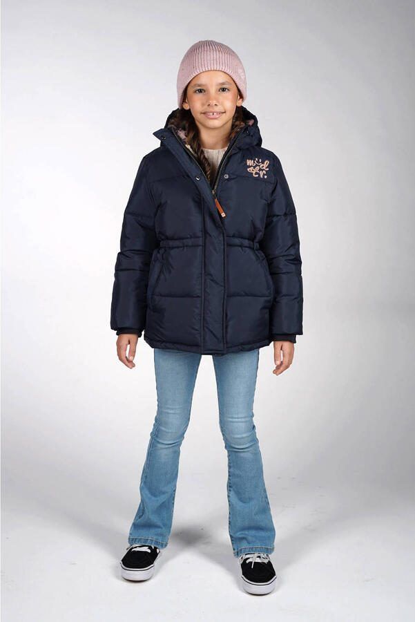 Moodstreet gewatteerde jas donkerblauw