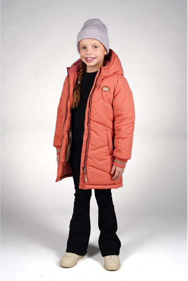 Moodstreet gewatteerde jas roze