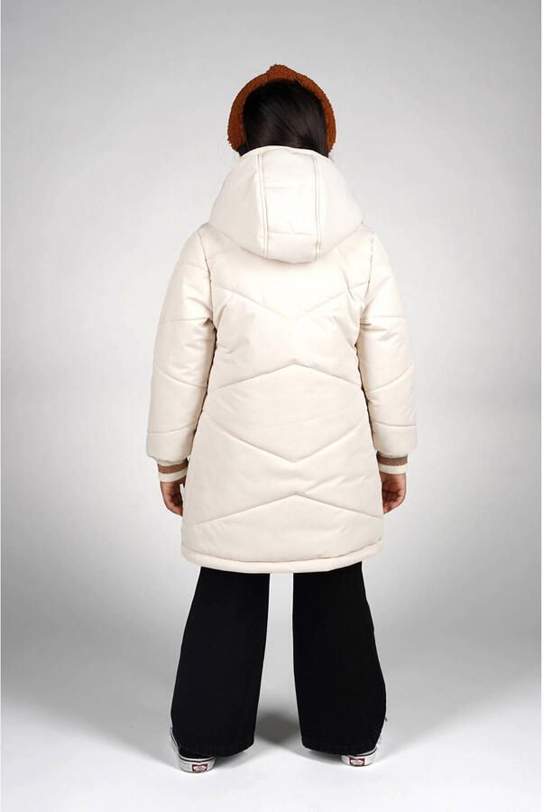 MOODSTREET Meisjes Jassen Jaira Ecru - Foto 4