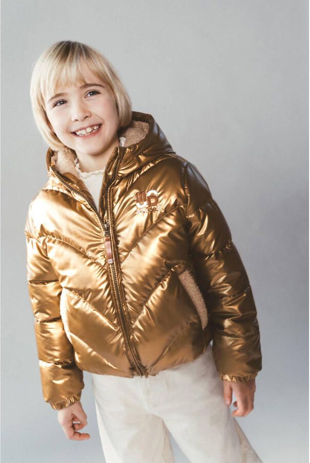 Moodstreet gewatteerde winterjas goud