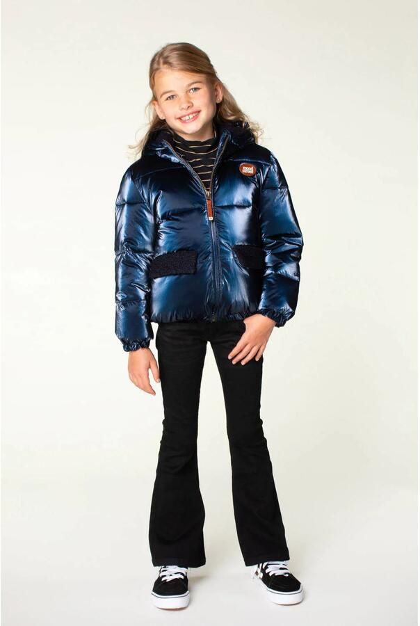 MOODSTREET Meisjes Jassen Winterjacket Julie Blauw - Foto 3