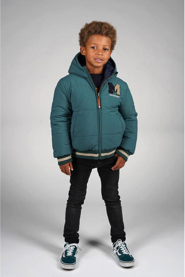 MOODSTREET Jongens Jassen Jamie Donkergroen - Foto 4