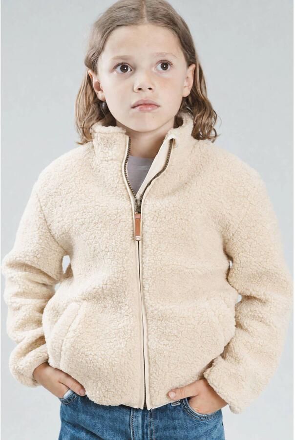 Moodstreet teddy jas crème - Foto 2