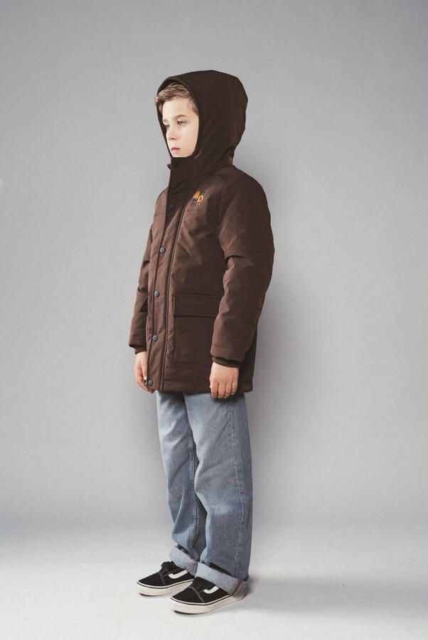 Moodstreet winterparka donkerbruin