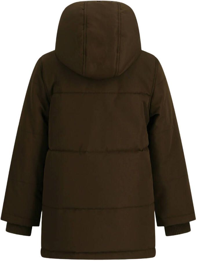 Moodstreet winterparka donkerbruin - Foto 2
