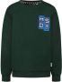 Moodstreet sweater met printopdruk donkergroen - Thumbnail 2