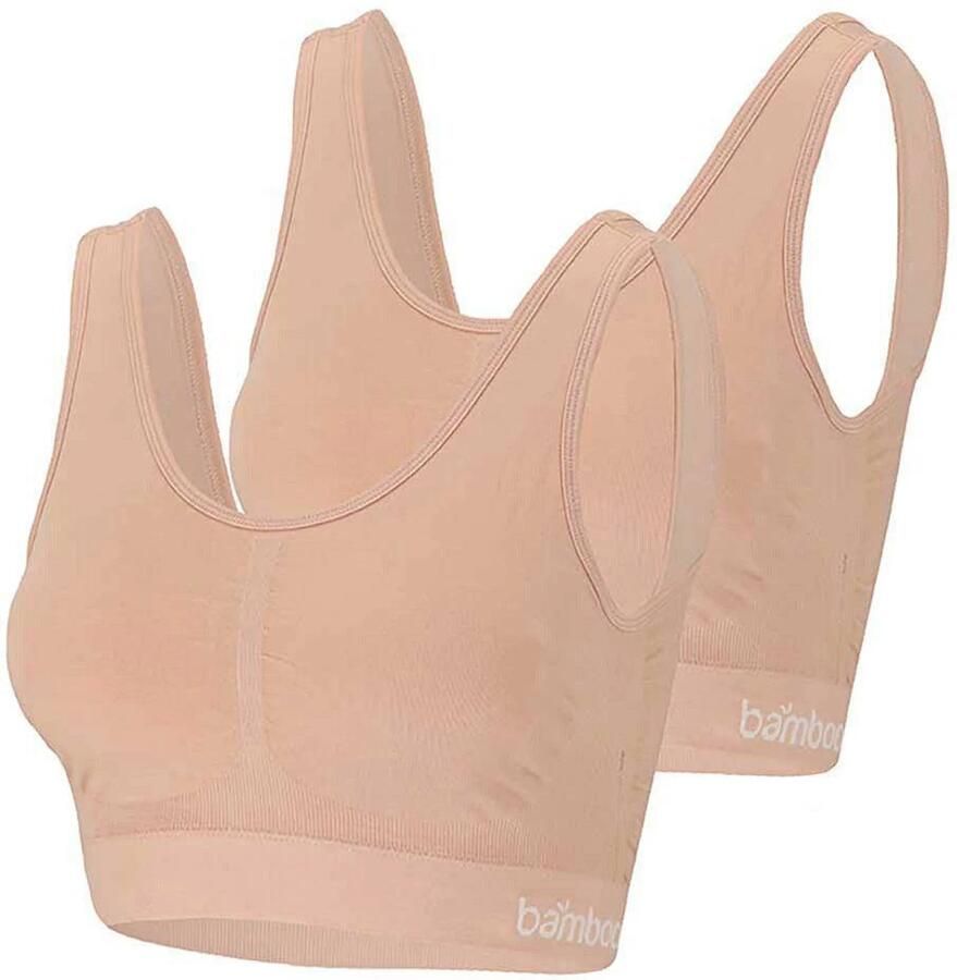 Apollo Bamboe Bh dames Zonder beugel 2-Pack