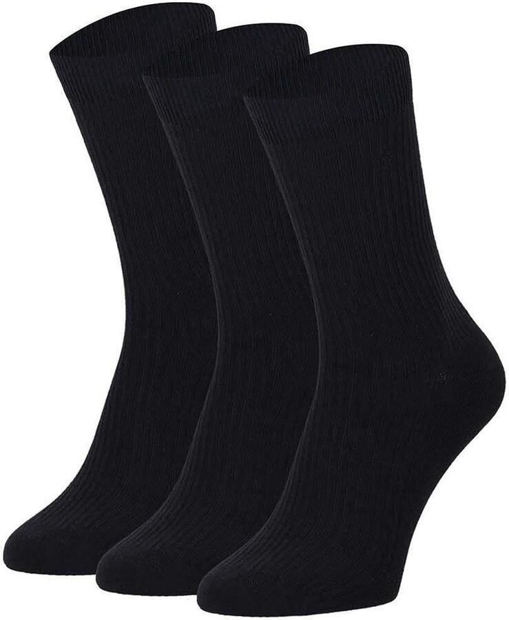 Apollo Bamboe sokken 2 x 2 rib 6-Pack