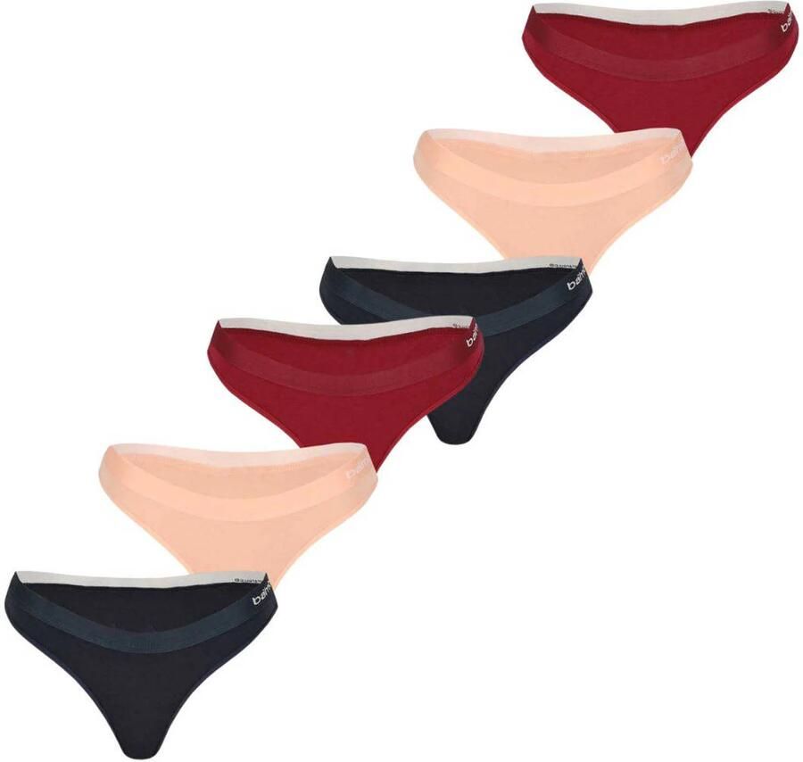 Apollo Bamboe string dames 6-Pack