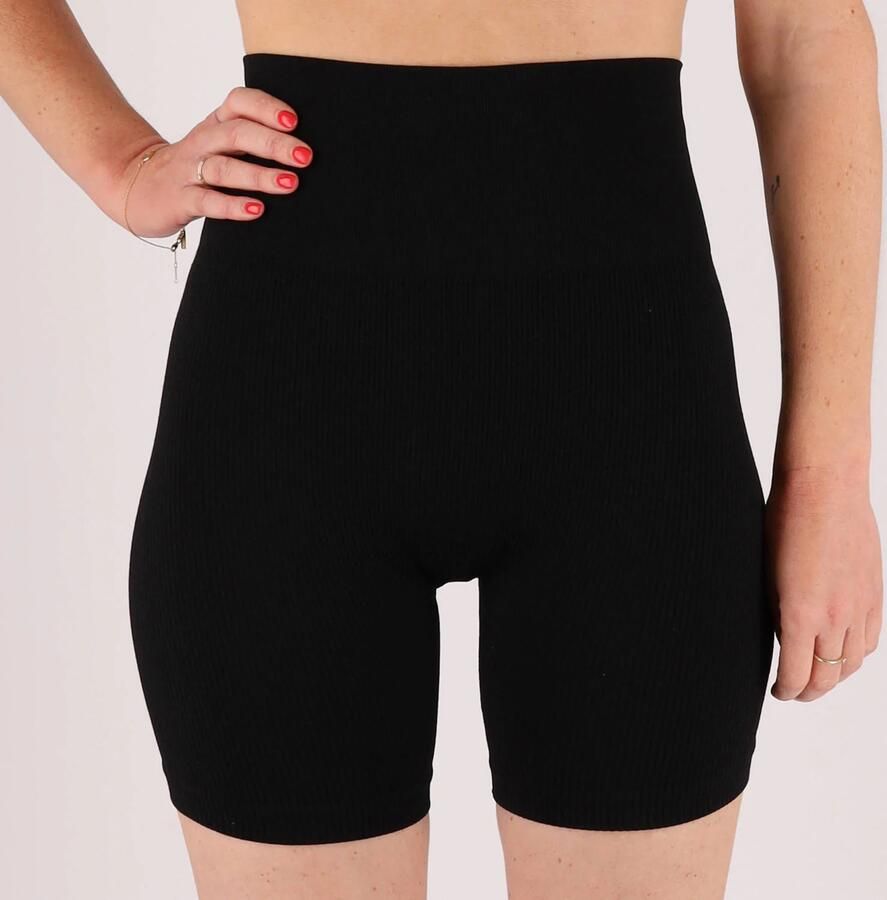 Morethansocks Korte legging Ribbed 2-Pack