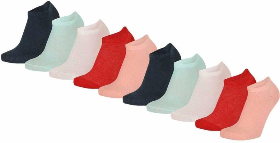 Apollo Sneakersokken Basic Unisex 10-Pak