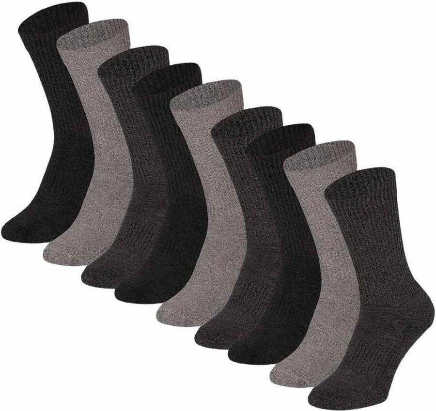 Morethansocks Sportsokken Unisex 9-Pack