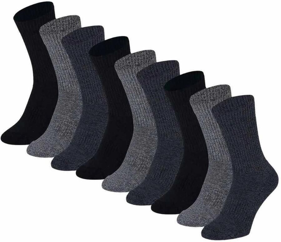 Morethansocks Sportsokken Unisex 9-Pack