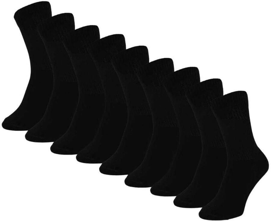 Morethansocks Sportsokken Unisex 9-Pack