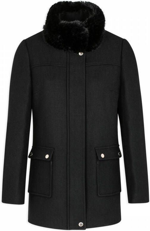 Morgan jas met wol zwart