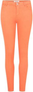 Morgan low waist skinny jeans oranje