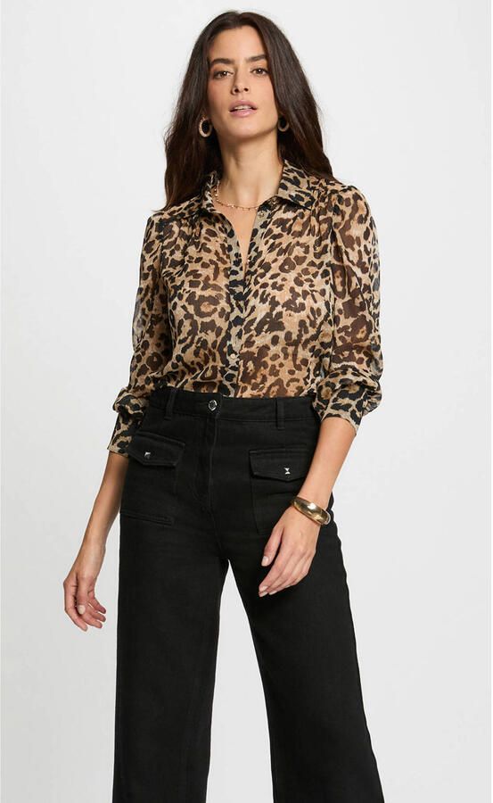 Morgan blouse beige