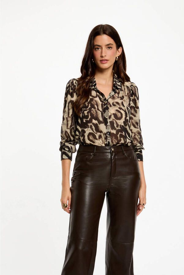 Morgan blouse beige