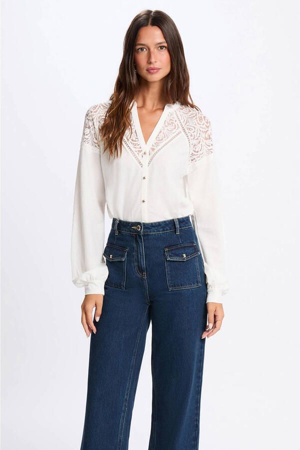 Morgan blouse ecru