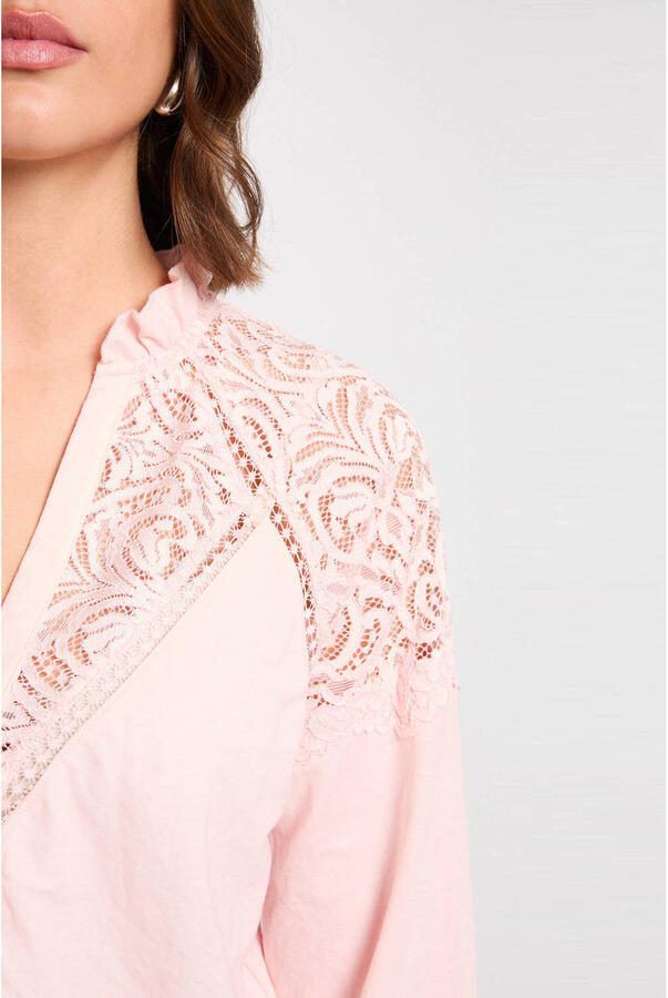 Morgan blouse lichtroze - Foto 2