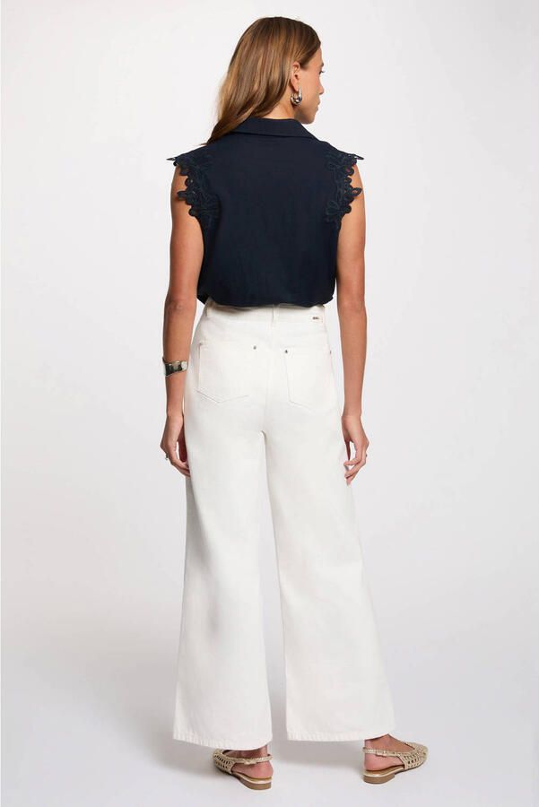 Morgan blouse marineblauw - Foto 3