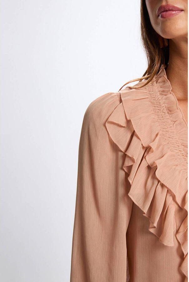 Morgan blouse oudroze - Foto 2