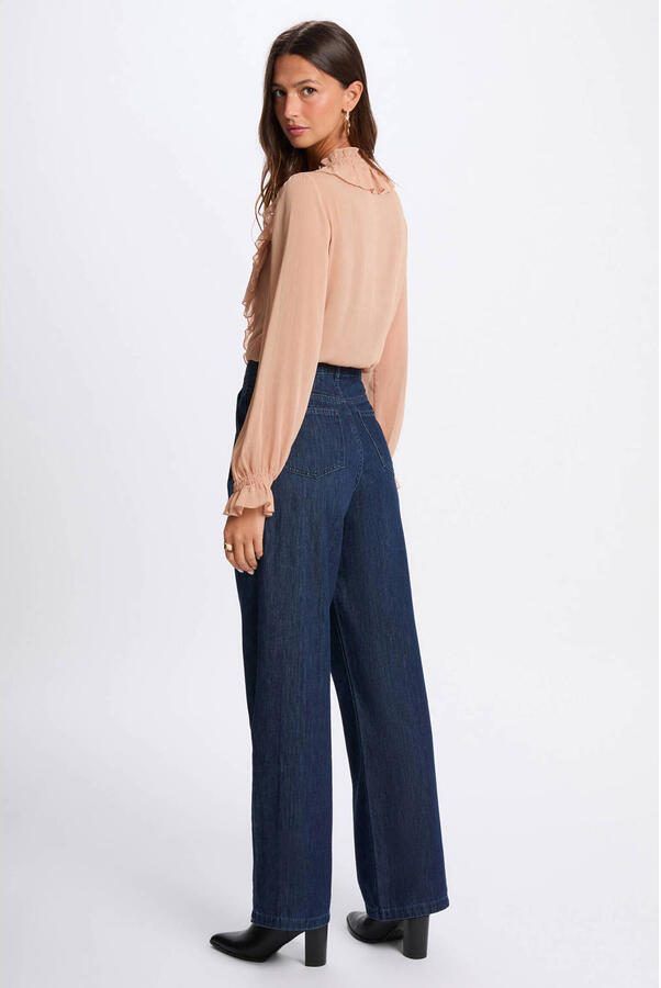 Morgan blouse oudroze - Foto 3