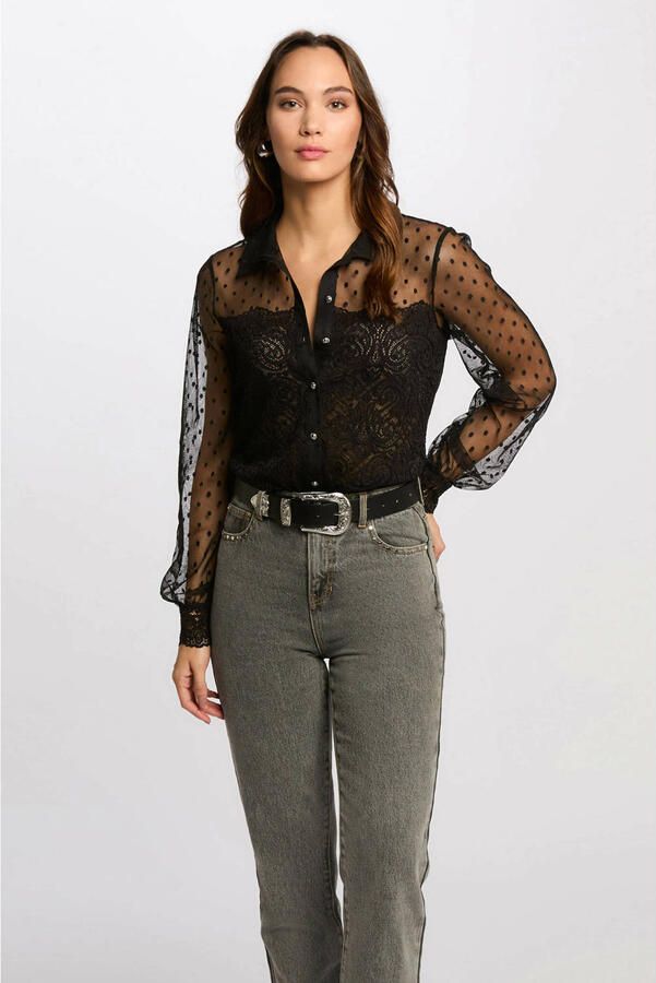 Morgan T-Shirt Lange Mouw 251-TEDEN - Foto 2