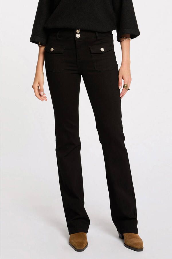 Morgan bootcut jeans zwart