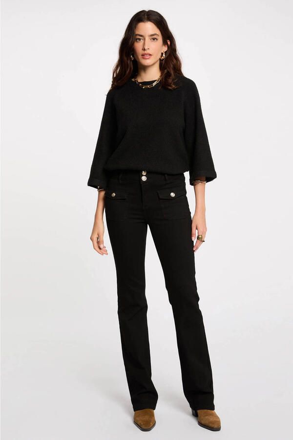 Morgan bootcut jeans zwart - Foto 3