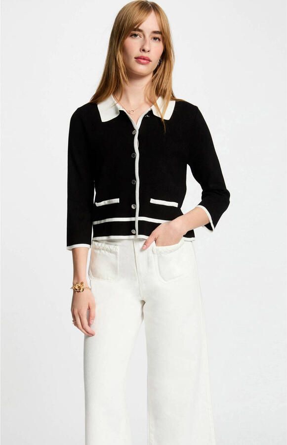 Morgan cardigan zwart - Foto 3