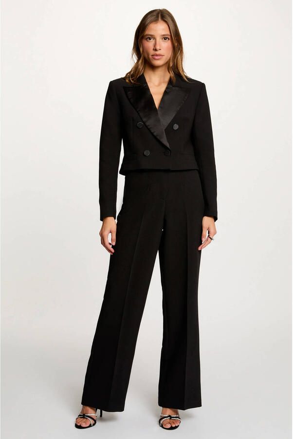 Morgan cropped blazer zwart - Foto 2